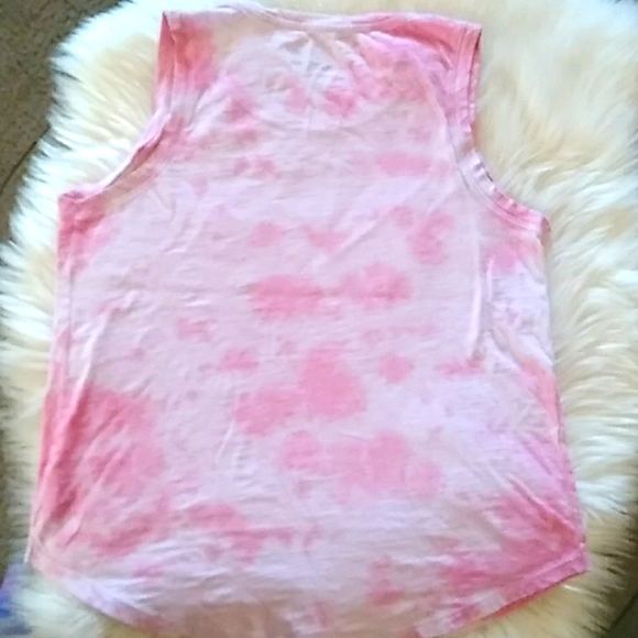 Time and Tru|Kids|  Pink Tye Dye Tank Top - Picture 2 of 12